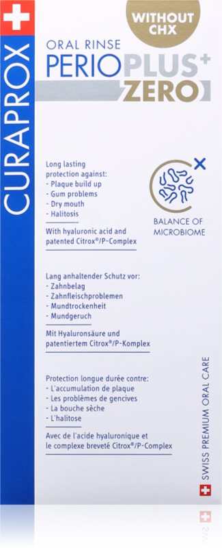 Curaprox Perio Plus Zero apă de gură 200 ml