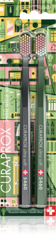 Curaprox CS 5460 Recycled Edition 2.0 periuțe de dinți 2 buc