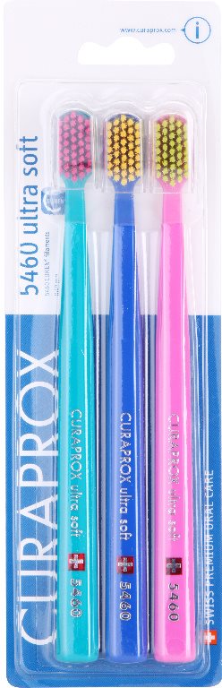 Curaprox 5460 Ultra Soft perie de dinti 3 buc