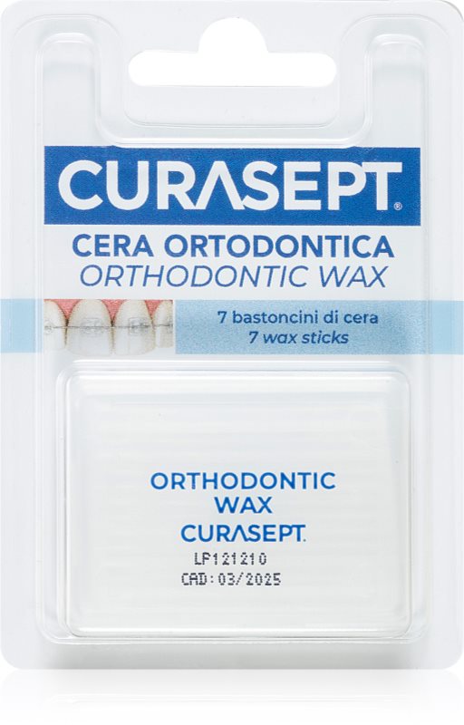 Curasept Orthodontic Wax ceara ortodonica 7 buc