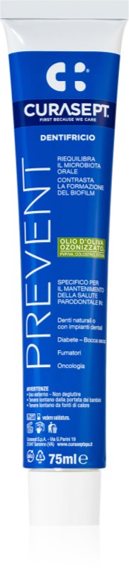 Curasept Prevent pastă de dinți 75 ml