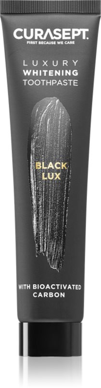 Curasept Black Lux Pasta de dinti pentru albire neagra cu efect de albire 75 ml