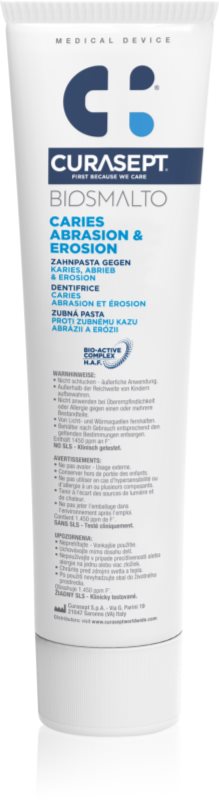 Curasept Caries Abrasion & Erosion pasta de dinti protecție impotriva cariilor 75 ml