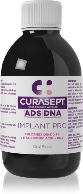 Curasept Implant PRO apă de gură 200 ml