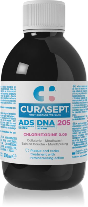 Curasept ADS DNA 205 Apa de gura pentru protectia completa a dintilor 200 ml