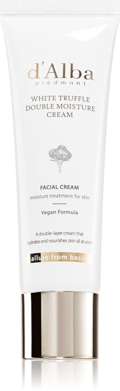 d'Alba White Truffle Double Moisture Cream crema de fata calmanta si racoritoare cu efect de hidratare 60 ml