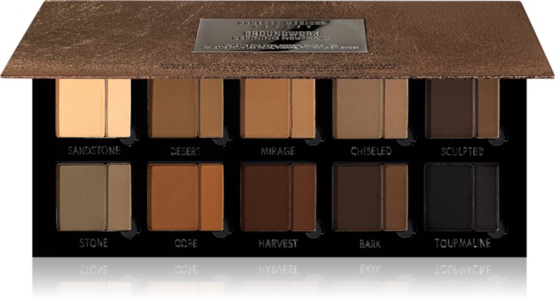 Danessa Myricks Beauty Groundwork paleta pentru fata multifunctionala faciale culoare Defining Neutrals 26 g