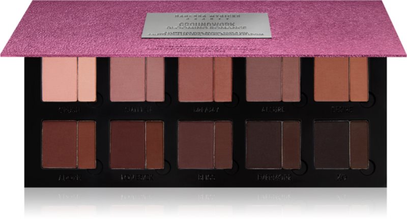 Danessa Myricks Beauty Groundwork paleta pentru fata multifunctionala faciale culoare Blooming Romance 26 g