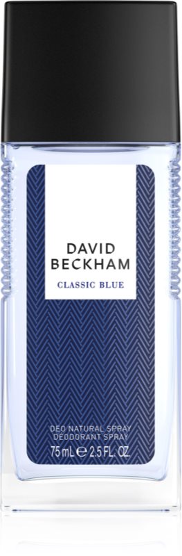 David Beckham Classic Blue Deo cu atomizor pentru bărbați 75 ml