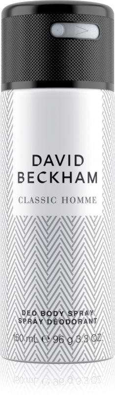 David Beckham Classic Homme deodorant spray pentru bărbați 150 ml