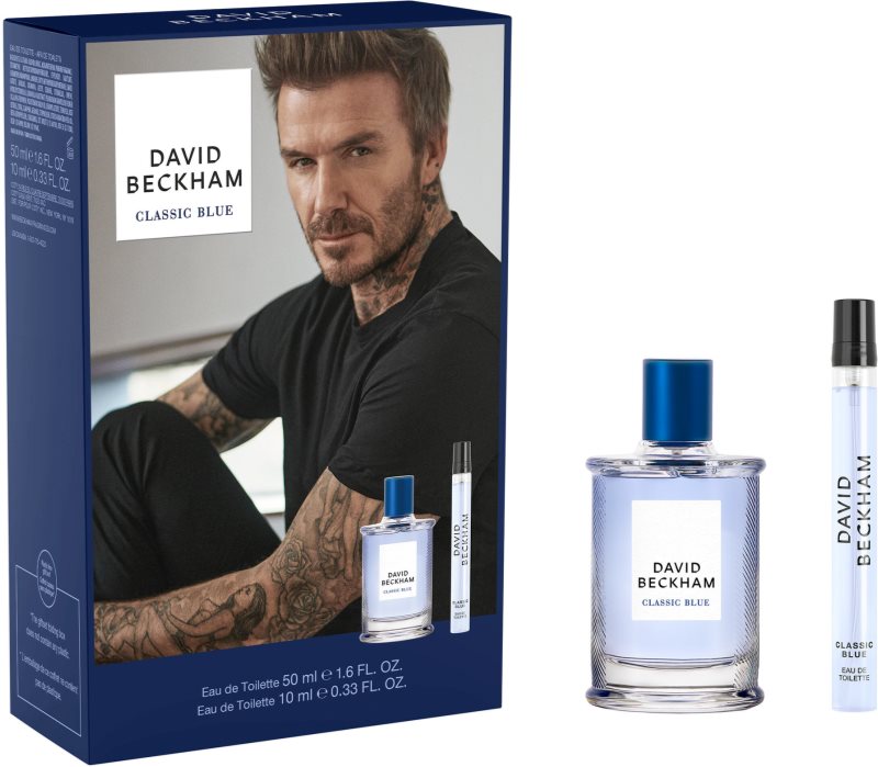 David Beckham Classic Blue set cadou pentru bărbați