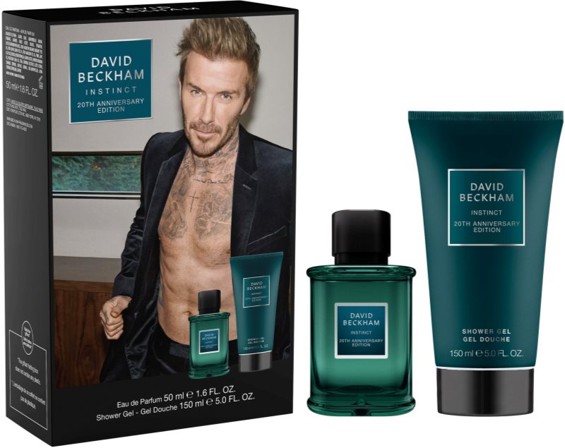 David Beckham Instinct 20th Anniversary Edition set cadou pentru bărbați
