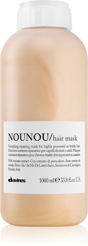 Davines NouNou masca hranitoare pentru par degradat sau tratat chimic 1000 ml