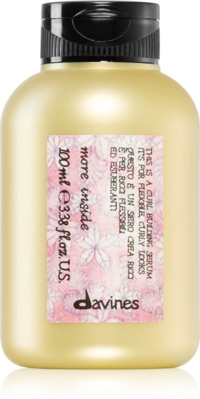 Davines More Inside Curl Building Serum ser fara clatire pentru par ondulat si cret 100 ml
