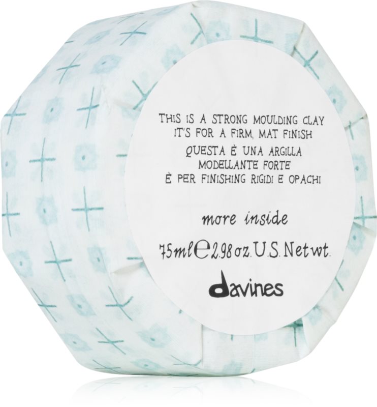 Davines More Inside Strong Moulding Clay gel pentru aranjarea parului 75 ml