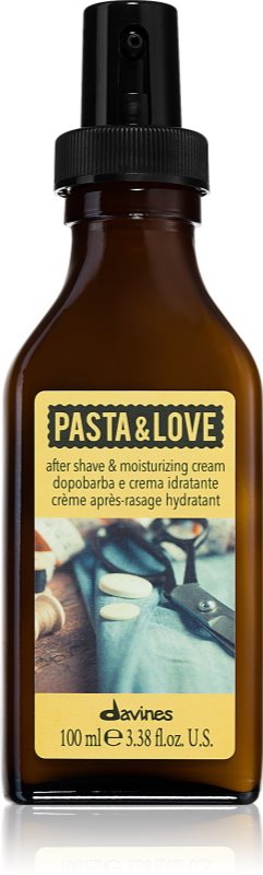 Davines Pasta & Love After Shave & Moisturizing Cream cremă după bărbierit cu efect de hidratare 100 ml
