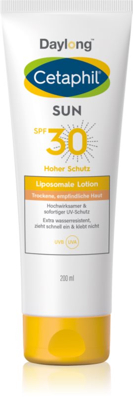Daylong Cetaphil SUN Liposomal Lotion loțiune pentru plaja pentru piele sensibila SPF 30 200 ml