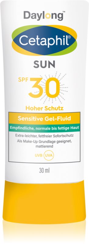 Daylong Cetaphil SUN Sensitive Gel-Fluid fluid protecție pentru piele sensibilă SPF 30 30 ml