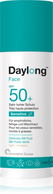 Daylong Sensitive Face BB Fluid SPF50+ protective fluid pentru toate tipurile de ten, inclusiv piele sensibila SPF 50+ 50 ml