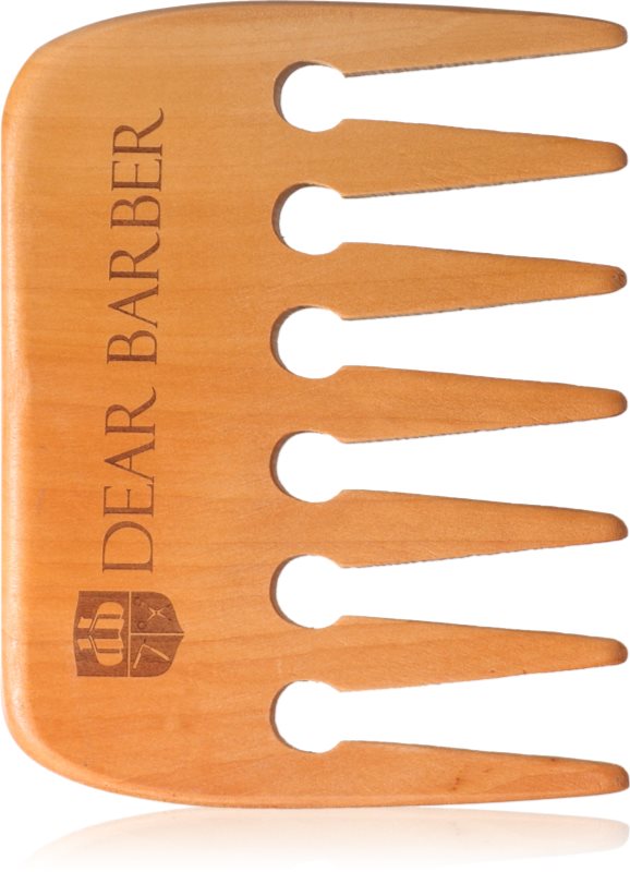Dear Barber Texture pieptene de păr pentru barbă 1 buc