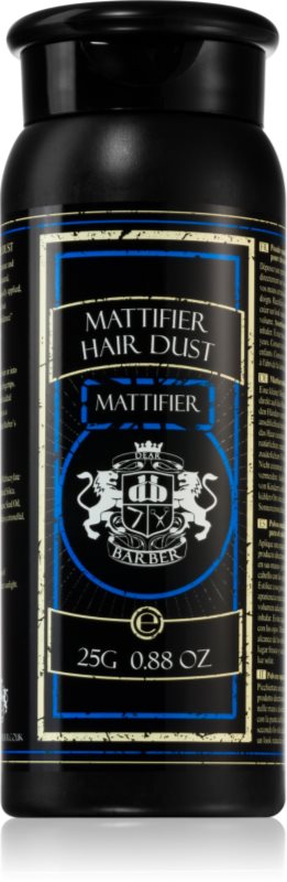 Dear Barber Mattifier Hair Dust pudră pentru păr pentru barbati 25 g