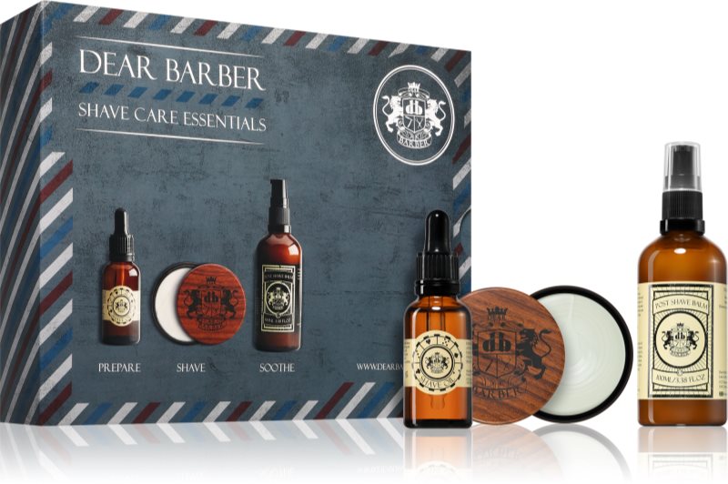 Dear Barber Shave Care Essentials Gift set cadou pentru bărbați