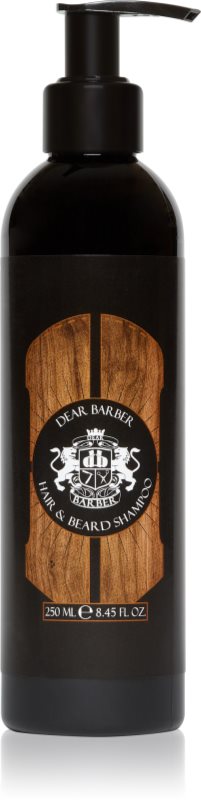 Dear Barber Shampoo șampon pentru păr și barbă pentru barbati 250 ml