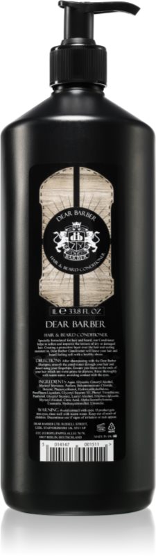 Dear Barber Conditioner balsam pentru păr și barbă 1000 ml