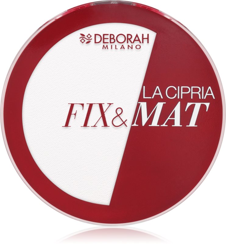 Deborah Milano Fix&Mat pudra mata transparenta 8.5 g