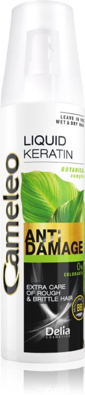 Delia Cosmetics Cameleo BB Keratină lichidă spray pentru par deteriorat 150 ml