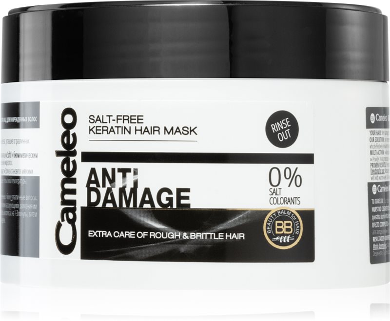 Delia Cosmetics Cameleo BB masca cu keratina pentru par deteriorat 200 ml