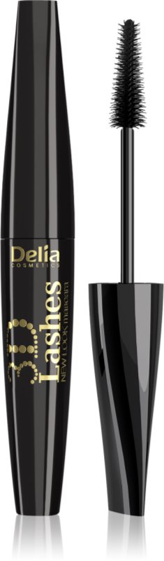 Delia Cosmetics New Look 3D Lashes mascara cu efect de volum culoare Black 12 ml
