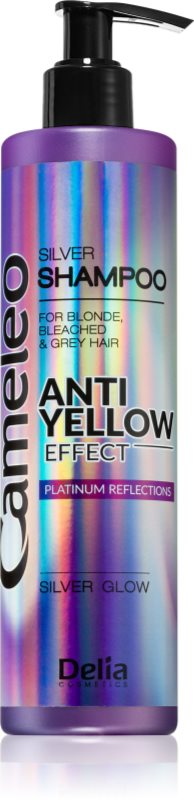 Delia Cosmetics Cameleo Silver șampon neutralizeaza tonurile de galben 250 ml