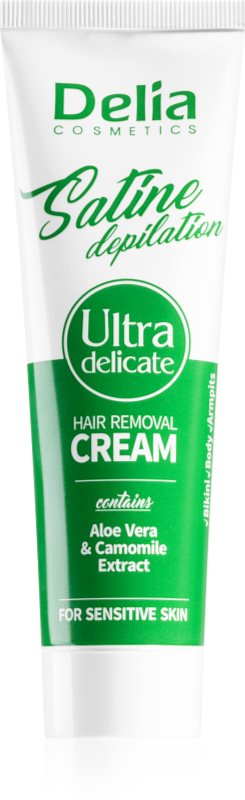 Delia Cosmetics Satine Depilation Ultra-Delicate crema depilatoare pentru piele sensibila
