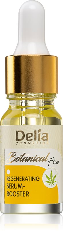 Delia Cosmetics Botanical Flow Hemp Oil ser regenerator pentru piele uscata spre sensibila 10 ml
