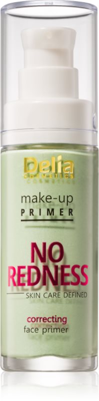 Delia Cosmetics Skin Care Defined No Redness bază de machiaj împotriva înroșirii 30 ml