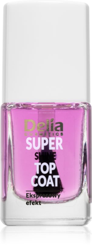 Delia Cosmetics Super Shine lac de unghii/parte sus 11 ml