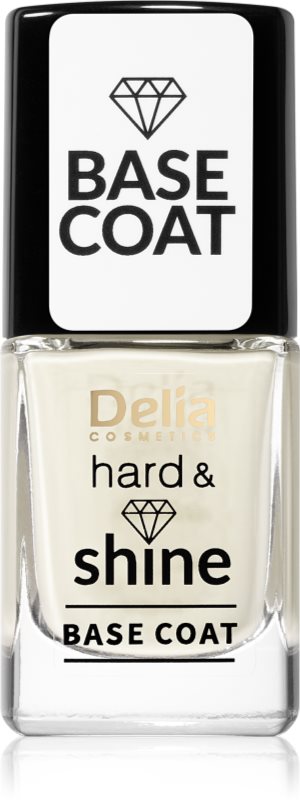 Delia Cosmetics Hard & Shine lac intaritor de baza pentru unghii 11 ml