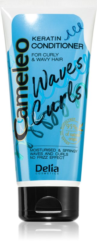 Delia Cosmetics Cameleo Fale Loki balsam pentru par ondulat si cret 200 ml