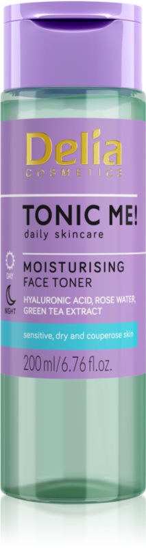 Delia Cosmetics Tonic Me! tonic hidratant ziua și noaptea 200 ml