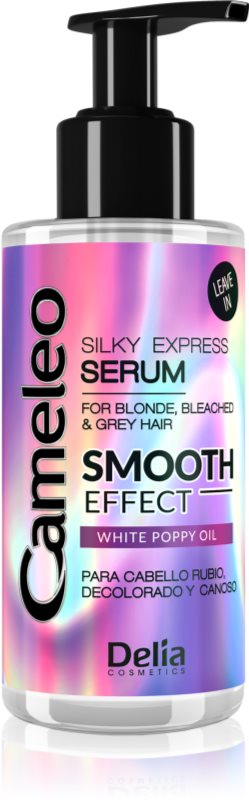 Delia Cosmetics Cameleo Smooth Effect ser regenerator pentru părul blond şi gri 145 ml