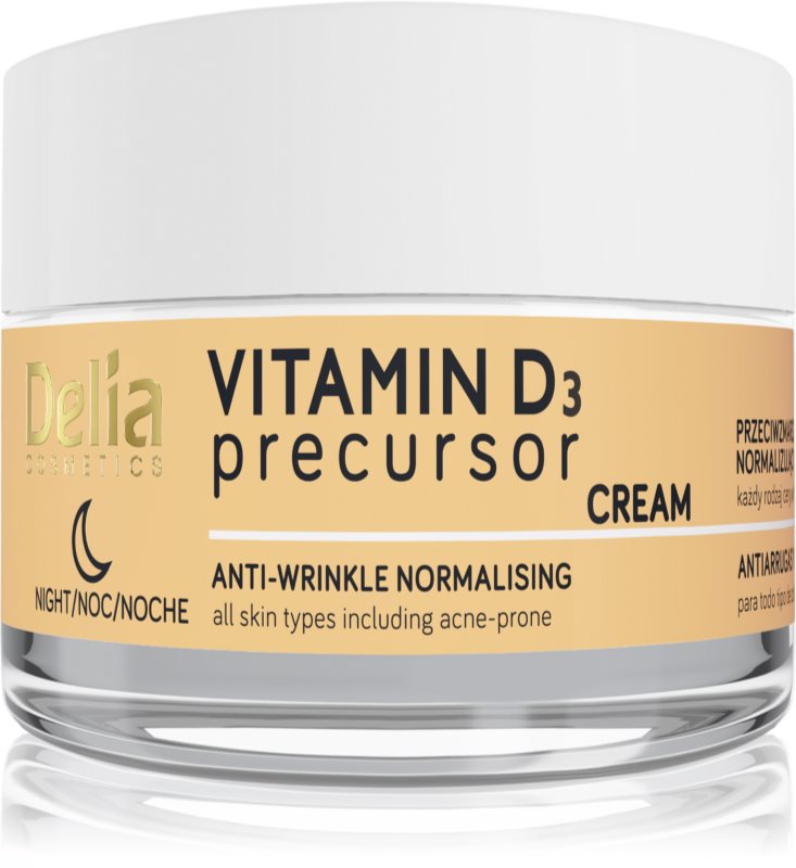 Delia Cosmetics Vitamin D3 Precursor crema de noapte antirid 50 ml