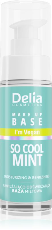 Delia Cosmetics So Cool Mint baza hidratantă de machiaj 30 ml