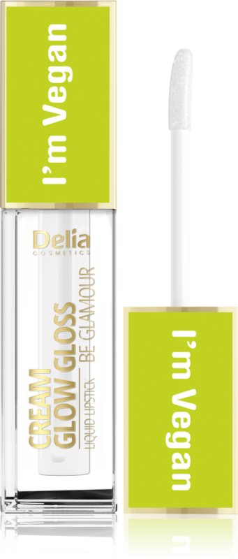 Delia Cosmetics I'm Vegan lip gloss