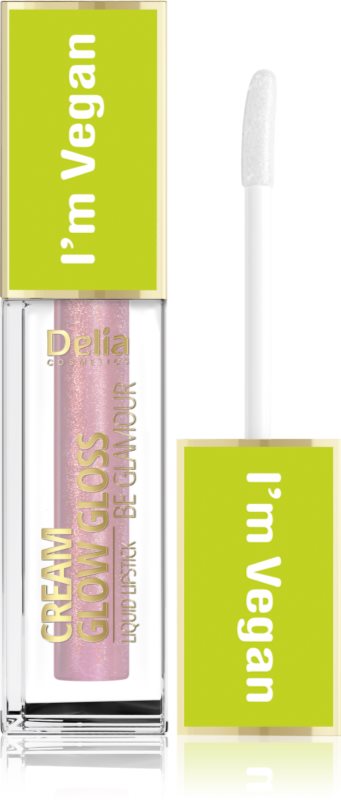 Delia Cosmetics I'm Vegan lip gloss