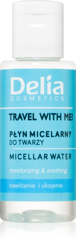 Delia Cosmetics Travel with me apa cu particule micele 50 ml