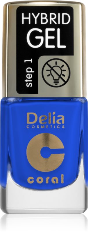 Delia Cosmetics Coral Hybrid Gel gel de unghii fara utilizarea UV sau lampa LED