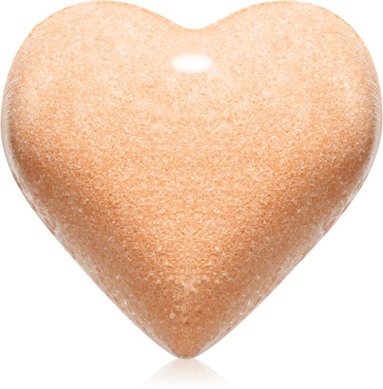 Delia Cosmetics Fizzing Bath Heart Orange bombă de baie 100 g
