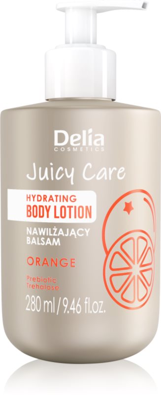 Delia Cosmetics Juicy Care Orange loțiune de corp hidratantă 280 ml
