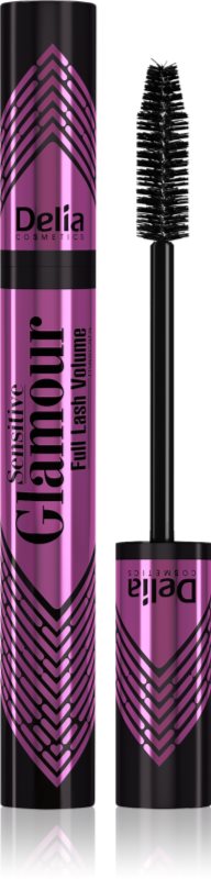 Delia Cosmetics Glamour Mascara pentru volum si lungire pentru ochi sensibili culoare Black 11 ml
